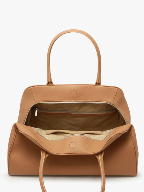 Schoudertas Barbara Leder Nathan baume Bruin state 1 ander zicht 3